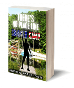 paperback with glow 254x300 - theres no place like summer camp paperback book