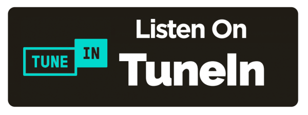 listen on tunein badge - There’s No Place Like Summer Camp Podcast