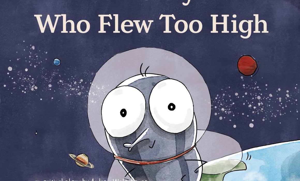 the fly who flew too high front cover