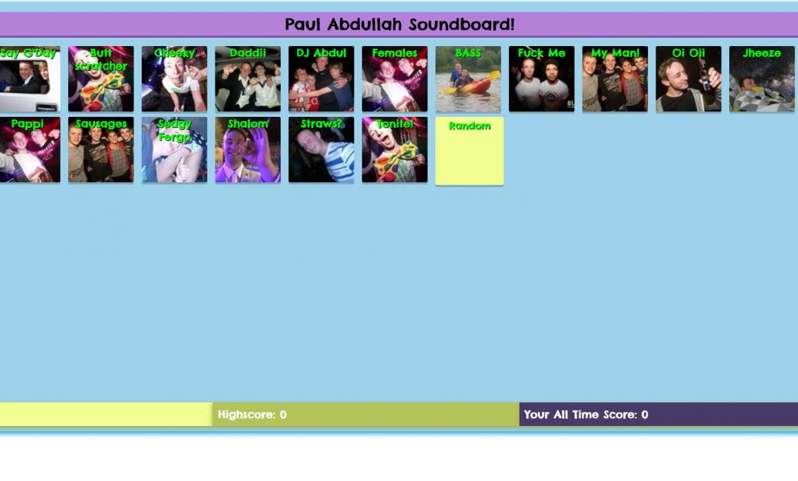 paul abdullah soundboard screenshot